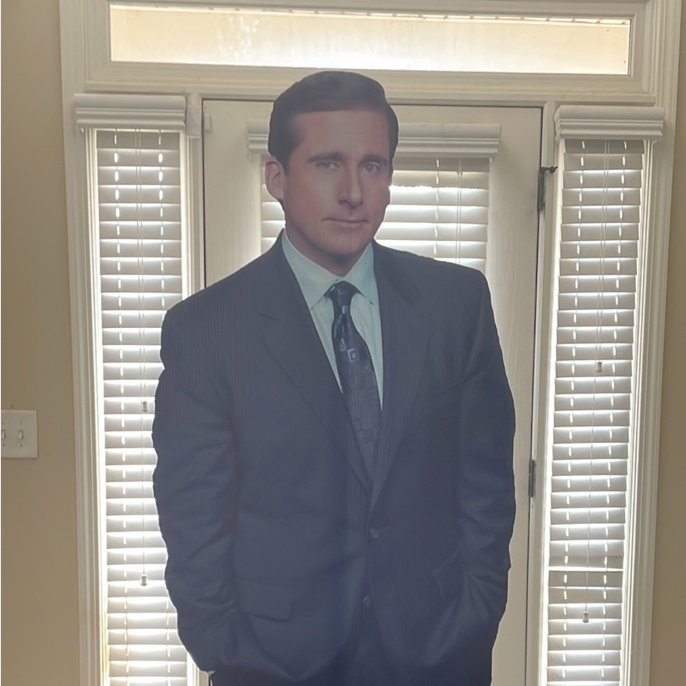 Life Size Michael Scott Cut out